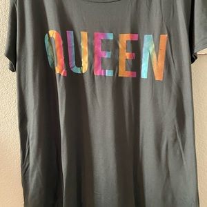 2 XL “QUEEN” T shirt, worn once